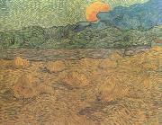 Vincent Van Gogh, Evening Landscape with Rishing Moon (nn04)